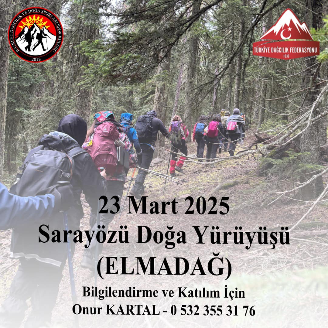 Sarayözü Doğa Yüyüyüşü