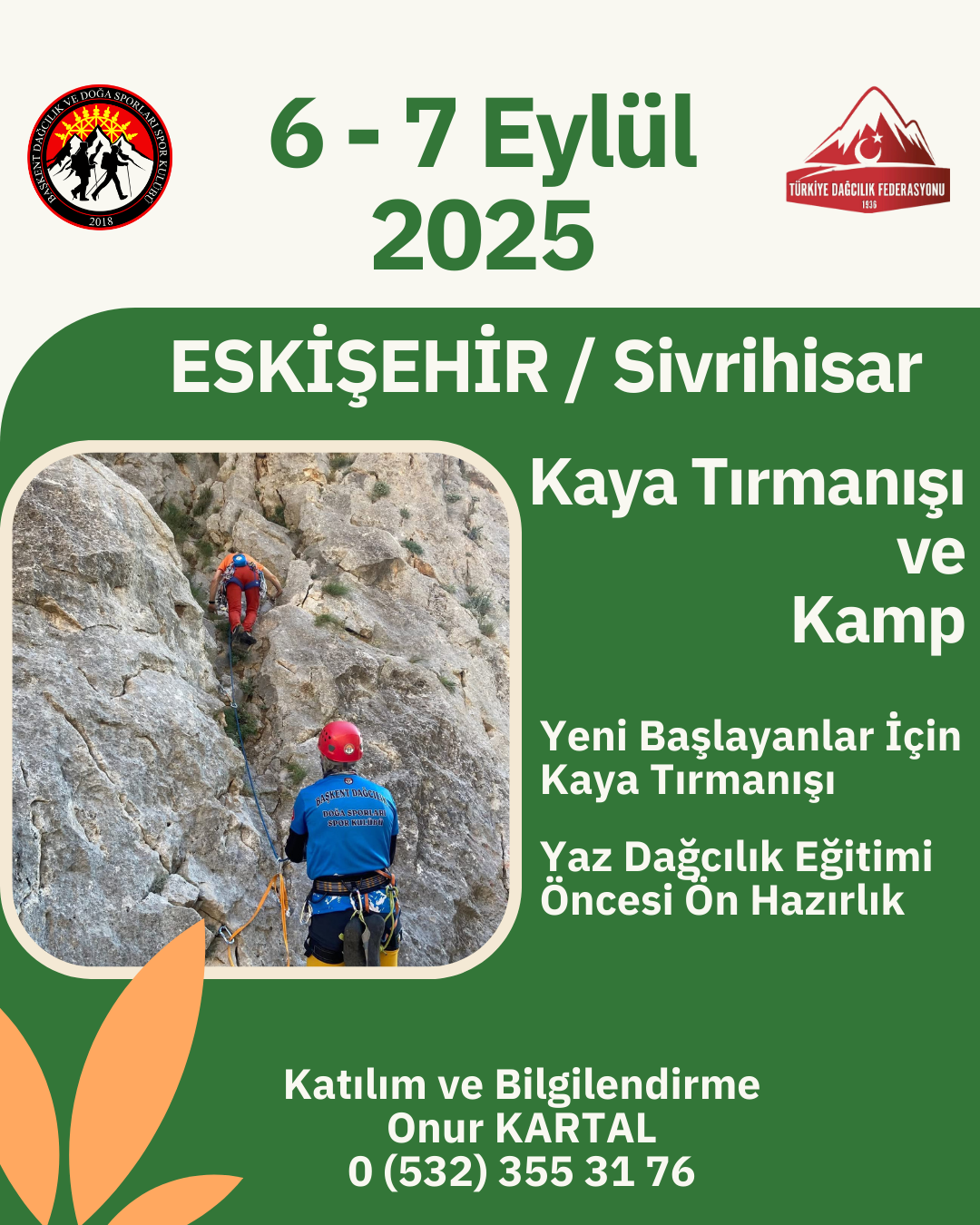 Eskişehir Sivrihisar Kaya Tırmanışı ve Kamp