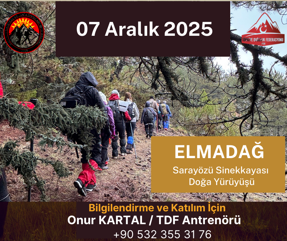 07 Aralık 2025 Elmadağ Sarayözü Doğa Yürüyüşü
