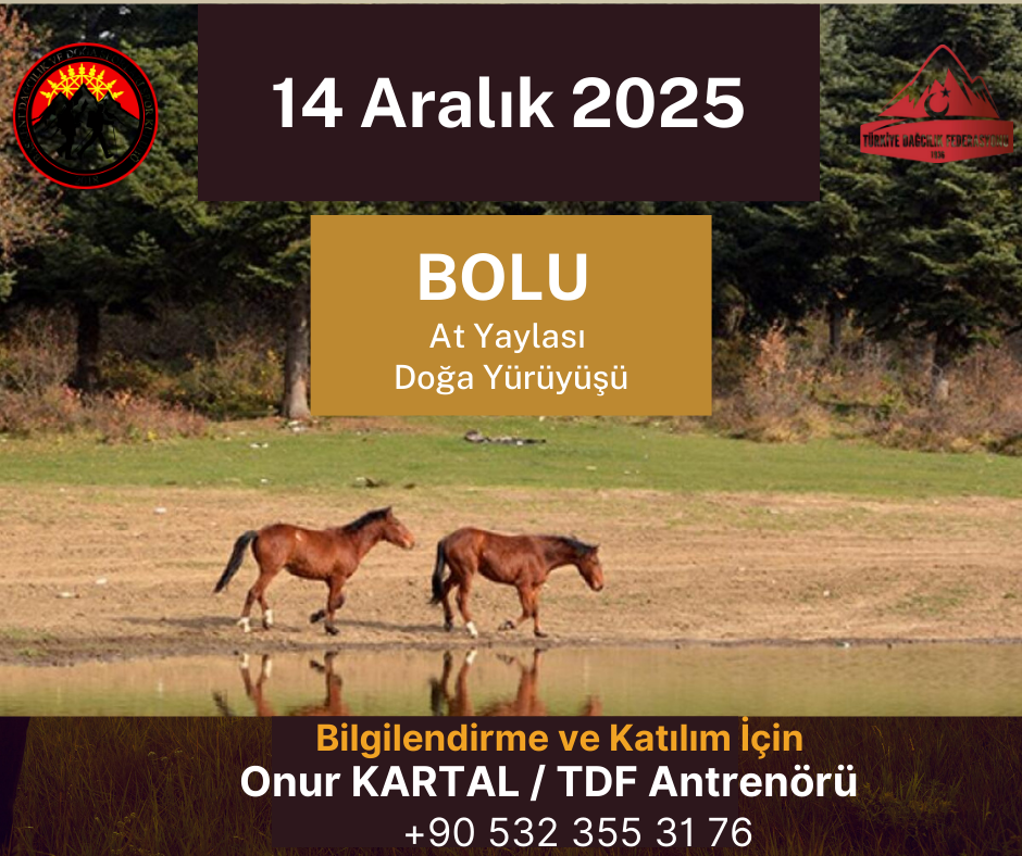 14 Aralık 2025 Bolu At Yaylası Doğa Yürüyüşü