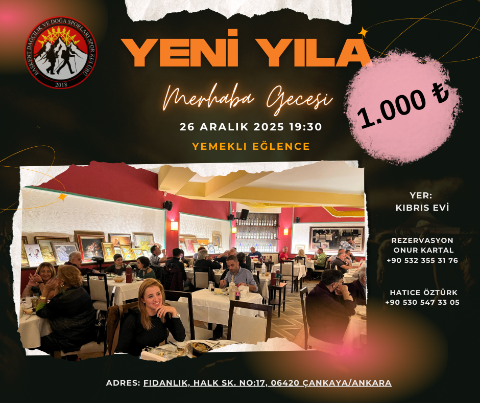 Yeni Yıla Merhaba Afiş (Facebook Gönderisi)