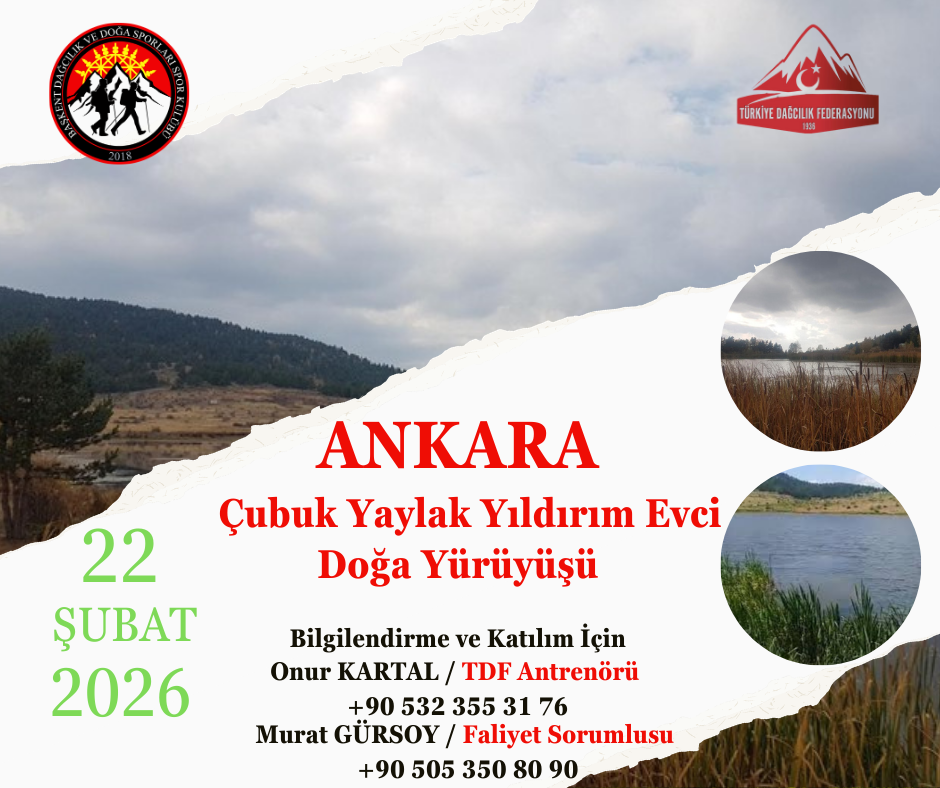 Cubuk Yaylak Yildirim Evci Doğa Yürüyüşü