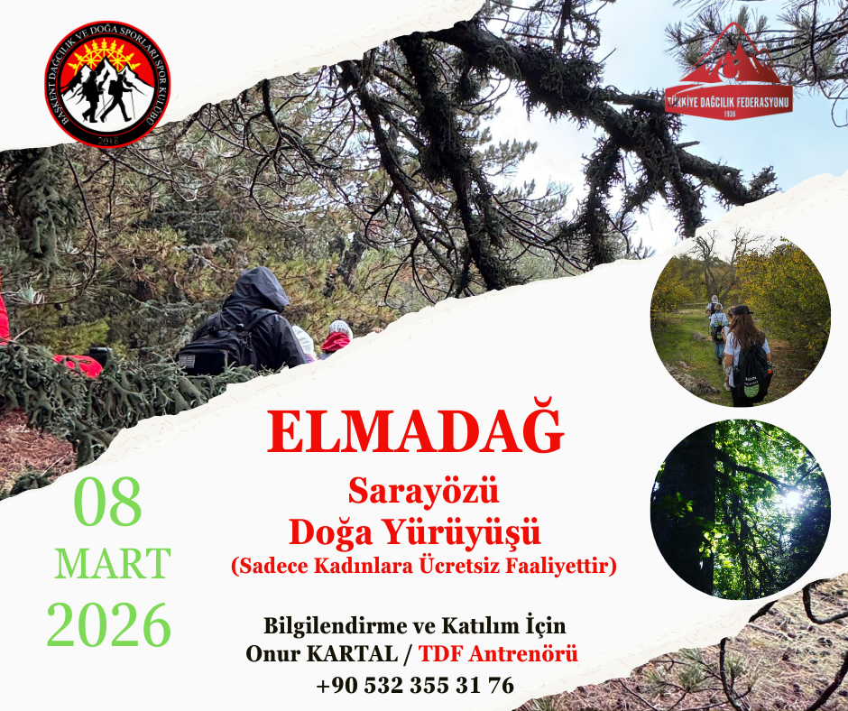Elmadag Sarayozu Doga Yuruyusu