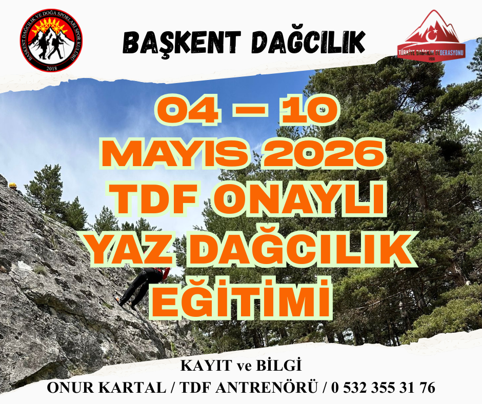 04 10 Mayıs 2026 Yaz Dağcılık Eğitimi