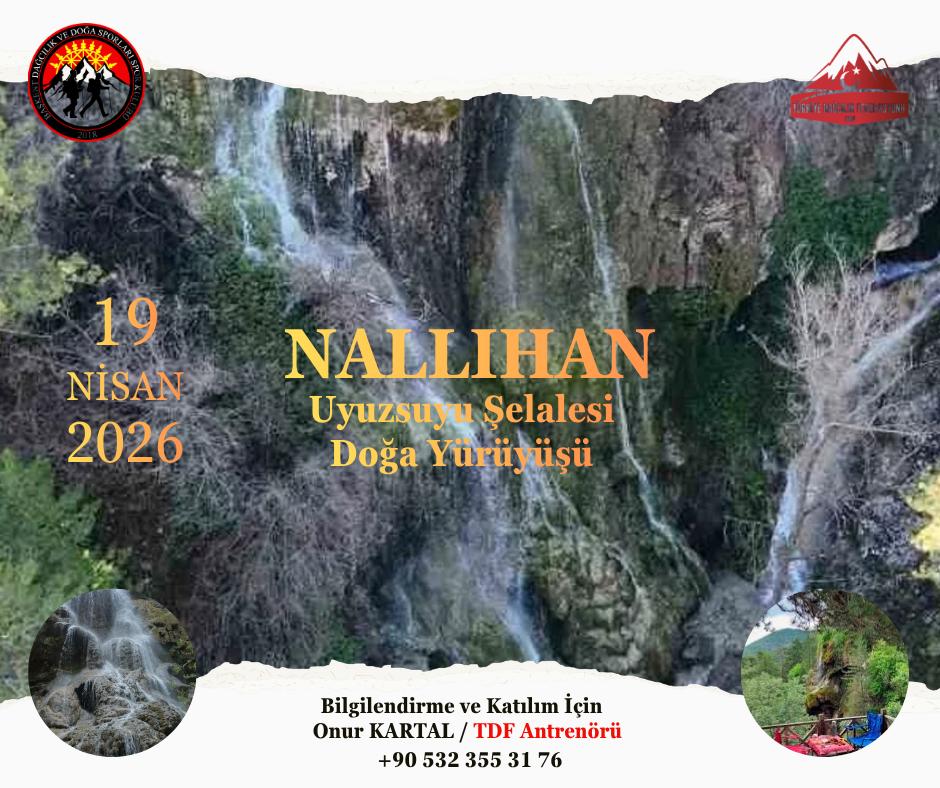 Nallıhan Uyuz suyu Şelalesi Doğa Yürüyüşü