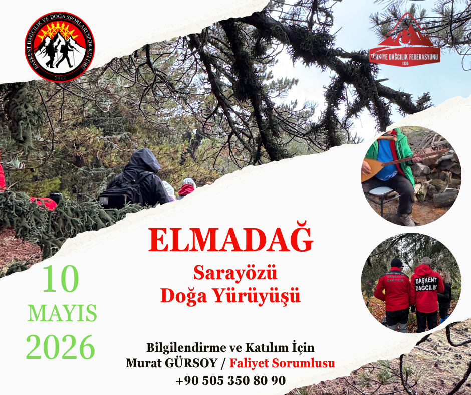 Elmadağ Sarayözü Doğa Yürüyüşü