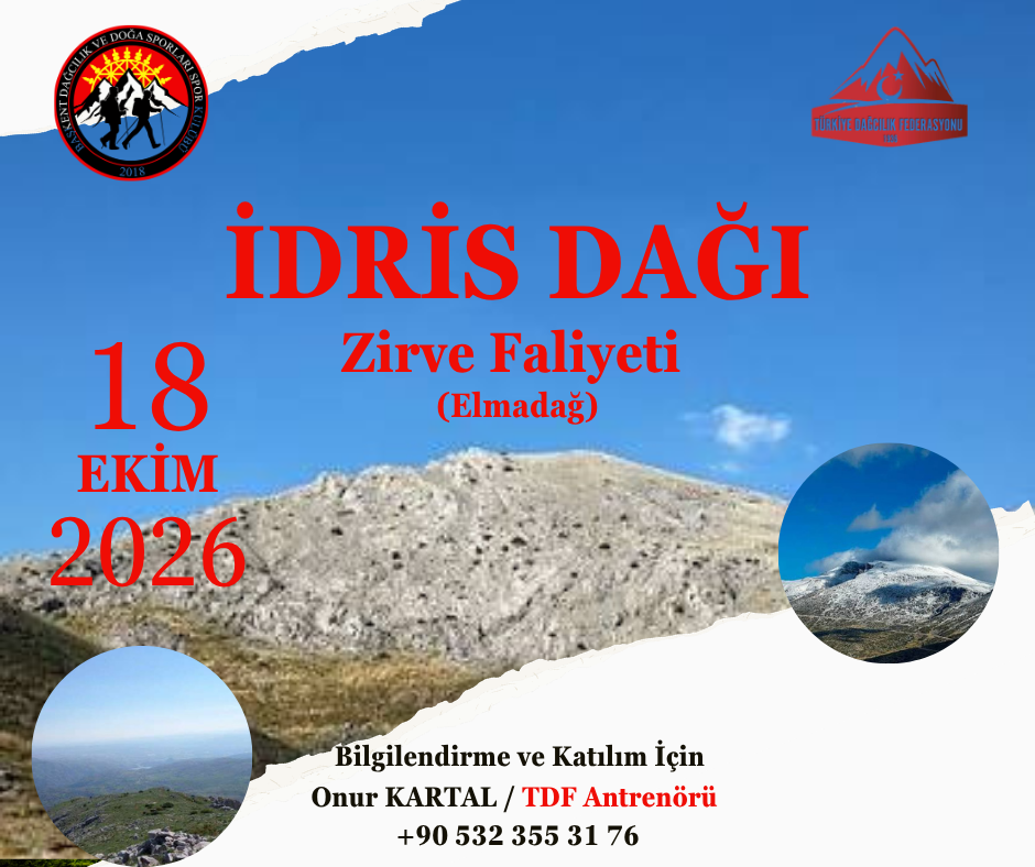 İdris Dağı Zirve Faaliyeti