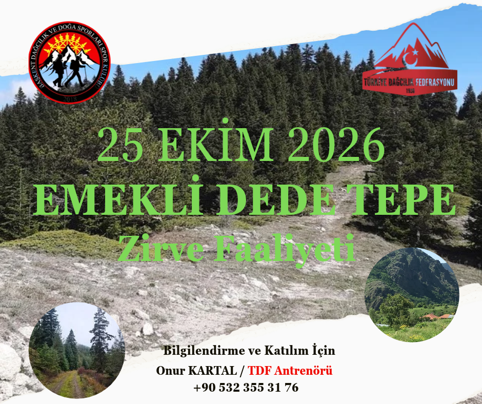 Kızılcahamam Emekli Dede Tepe Zirve Faaliyeti